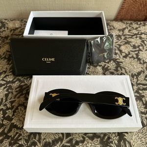Black Celine Triomphe Sunglasses